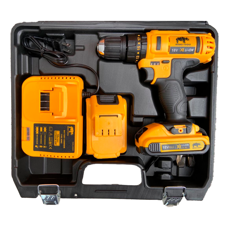 Barreno percutor inalámbrico de 3/8" en marca RINO TOOLS, 202017