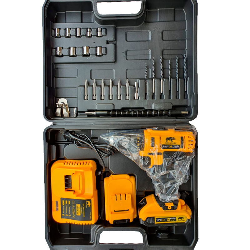 Barreno percutor inalámbrico de 3/8" en marca RINO TOOLS, 202017