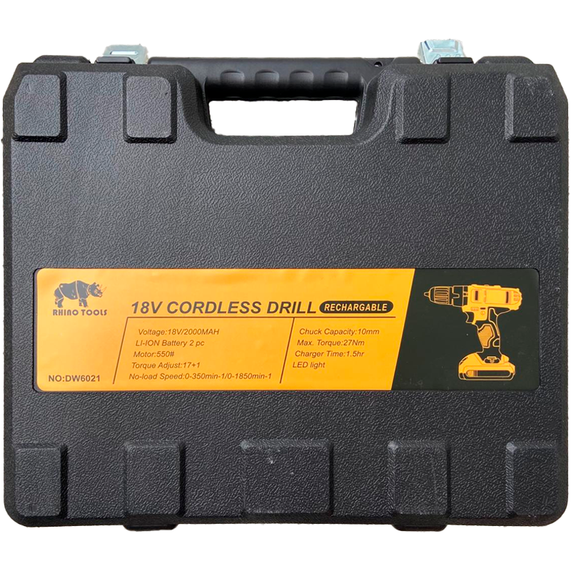 Barreno percutor inalámbrico de 3/8" en marca RINO TOOLS, 202017