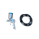 Compresor de faja de 100 litros con manguera y pistola, RHT, 203004