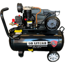 Compresor de faja de 50 litros con manguera y pistola, RHT, 203011