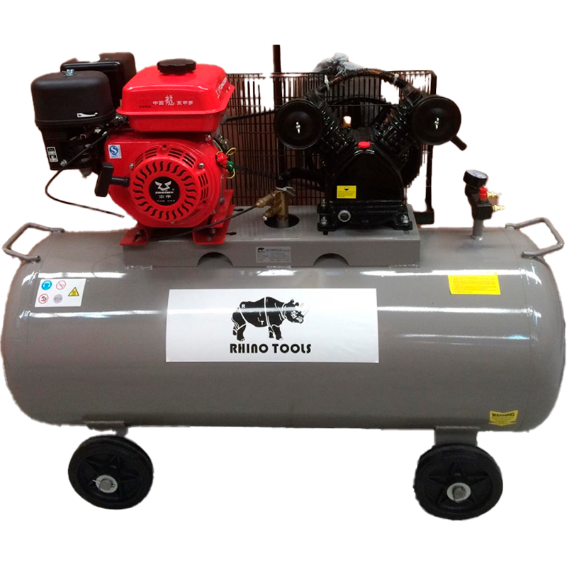 Compresor a gasolina de 200 litros en marca RINO TOOLS, 203016C
