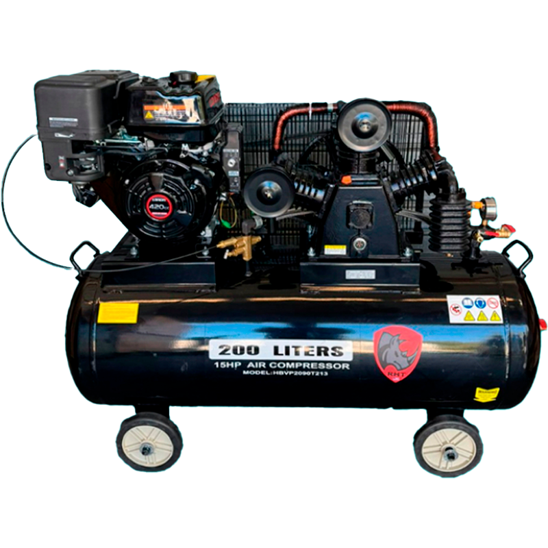 Compresor a gasolina 200 litros en marca RINO TOOLS, 203018