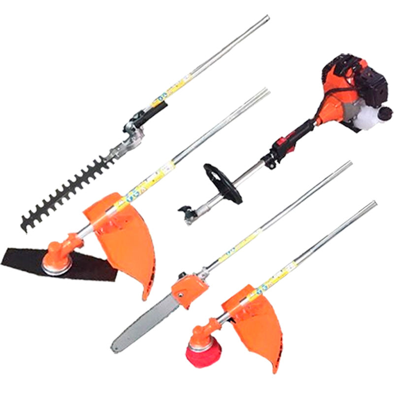 Chapeadora desbrozadora multifuncional 4 en 1, motor de 2 tiempos de 52CC y 2.5hp, marca Brush Cutter 204026