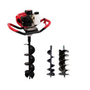 Motoperforadora de gasolina de 52 cc con 3 brocas, Earth Auger, 214076