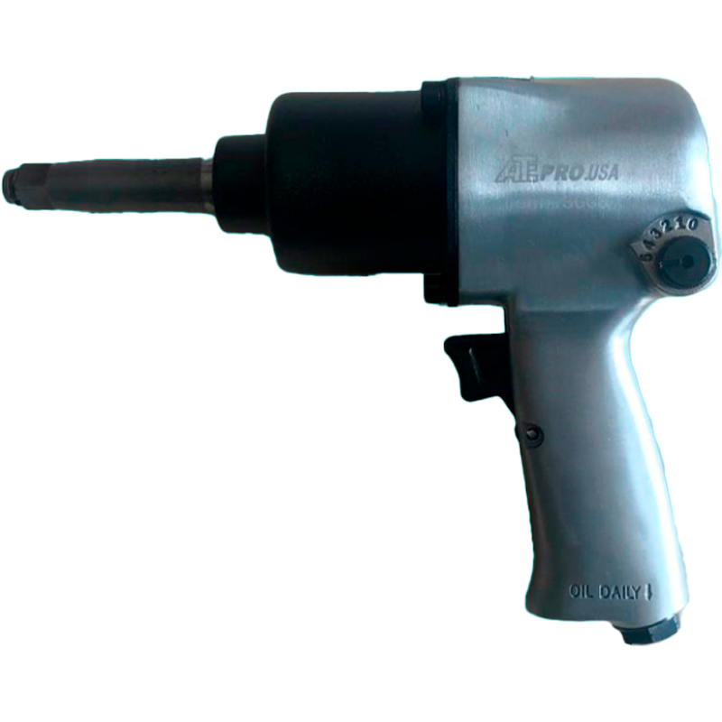 Pistola de impacto de 1/2" cañón largo en marca ATE PRO, 218036