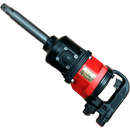 Pistola de impacto de 1" cañon largo, doble martillo, con caja plastica, incluye 2 copas, marca Taitian 218069