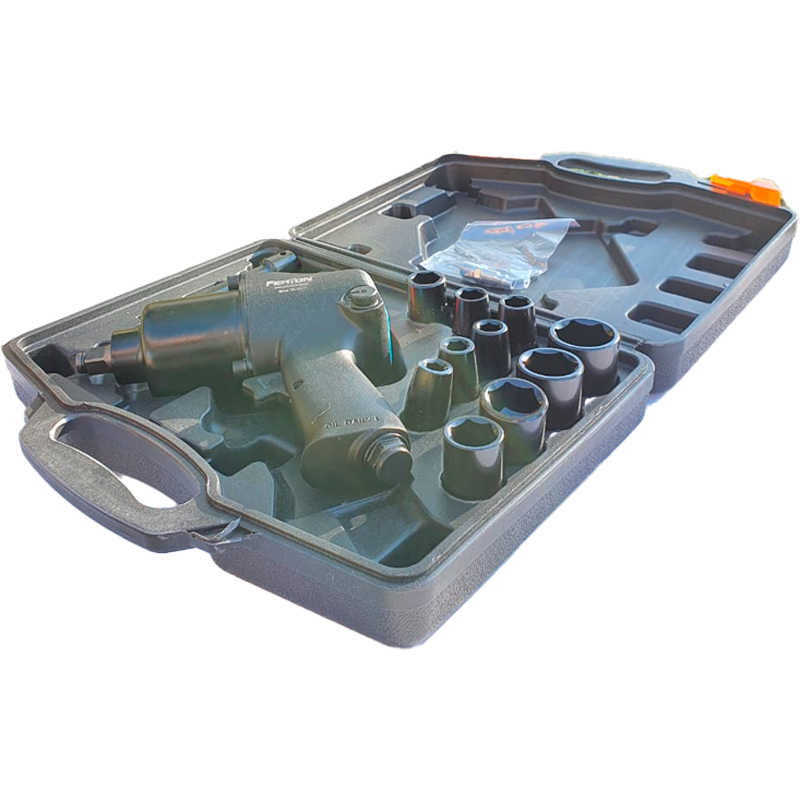 Pistola de impacto de 1/2" en marca FERTON, 218084