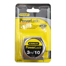 Cinta métrica de 3 metros x 1/2 plg, Power Lock, Stanley, 33-231s, Stanley