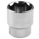 Copa de 6 lados de 30mm, raíz 1/2 plgs, Stanley, 4-88-752