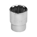 Copa de 12 lados de 30mm, raíz 1/2 plgs, Stanley, 4-88-802