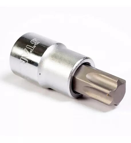Copa punta Torx T-60, raíz 1/2 plgs, Stanley, 4-89-233