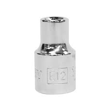 Copa Torx E12, raíz 1/2 plgs, Stanley, 4-92-478