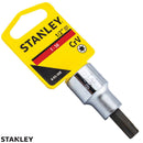 Copa punta Torx T-50s, raíz 1/2 plgs, Stanley, 4-93-368