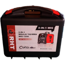 Soldadora inverter 3 en 1 de 120 amps, RTH, 521052