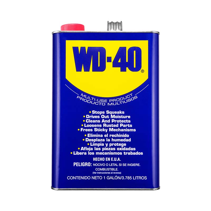 LUBRICANTE/ACEITE MULTIUSOS, AFLOJATODO, LIMPIA Y LUBRICA ENVASE DE 1 GALON. WD-40, '52110