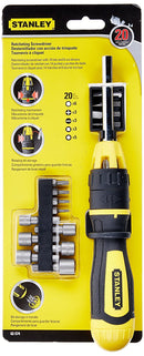 Desarmador ratch con 20 puntas, Stanley, 62-574