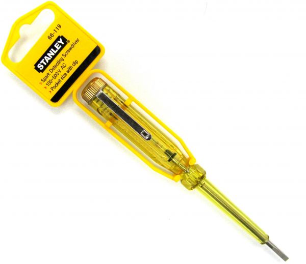 Probador de corriente tipo lápiz, Stanley, 66-119LA