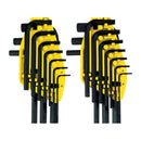 Juego de 20 llaves Allen, en pulgadas, Stanley, 69-255