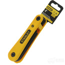 Juego de 5 llaves Allen plegables, en pulgadas, Stanley, 69-260