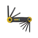 Juego de 8 llaves Torx, plegables, Stanley, 69-266