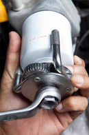 Llave para filtro de aceite de 3 brazos, Stanley, 79-043