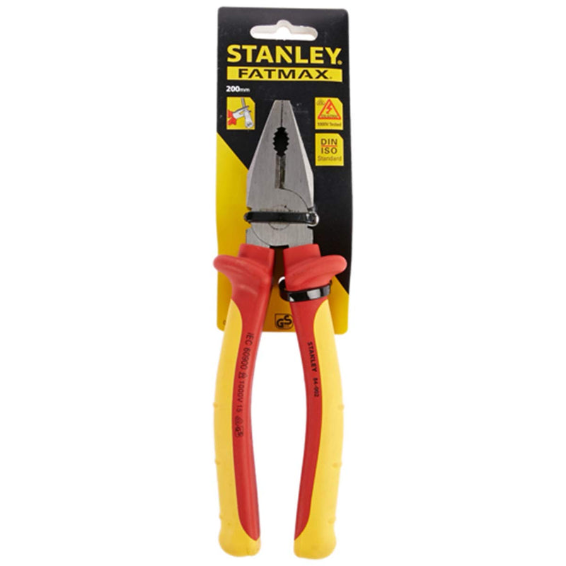 Alicate de electricista de 8 plgs, 84-002, stanley