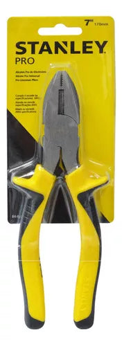 Alicate de electricista profesional de 7 plgs, 84-055la, Stanley, 84-055LA