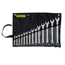 Juego de 14 llaves cola corona, milimétricas, Stanley, 86-081