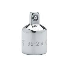 ADAPTADOR DE COPAS RAIZ 3/8" CON SALIDA DE 1/4", LARGO 25 MM, 4-86-214, STANLEY
