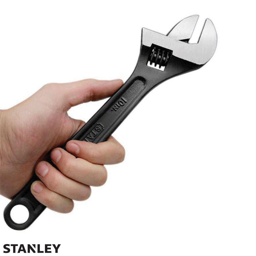 Llave ajustable de 10 pulgadas, Fosfatada, Stanley, 87-047LA
