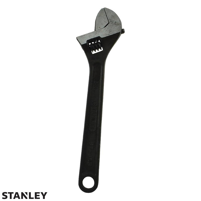 Llave ajustable de 12 pulgadas, Fosfatada, Stanley, 87-048la