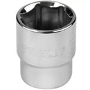 Copa de 6 lados de 24mm, raíz 3/4 plgs, Stanley, 89-324