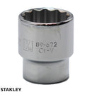 Copa de 12 lados de 1-7/16 plgs, raíz 3/4 plgs, Stanley, 89-672