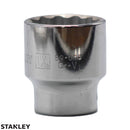 Copa de 12 lados de 1-11/16 plgs, raíz 3/4 plgs, Stanley, 89-675