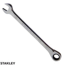 Llave combinada, cola corona, con ratch, 13mm, Stanley 91-977