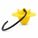VALVULA SAPO PARA TANQUE DE SANITARIO 2 PLG ECONO-FLAP AMARILLO. FAMA
