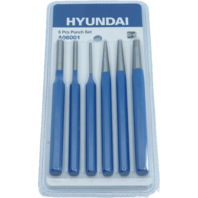 Juego de 6 punzones en marca HYUNDAI, A06001