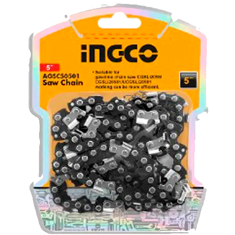 Cadena para mini motosierra 5" marca INGCO, AGSC50501