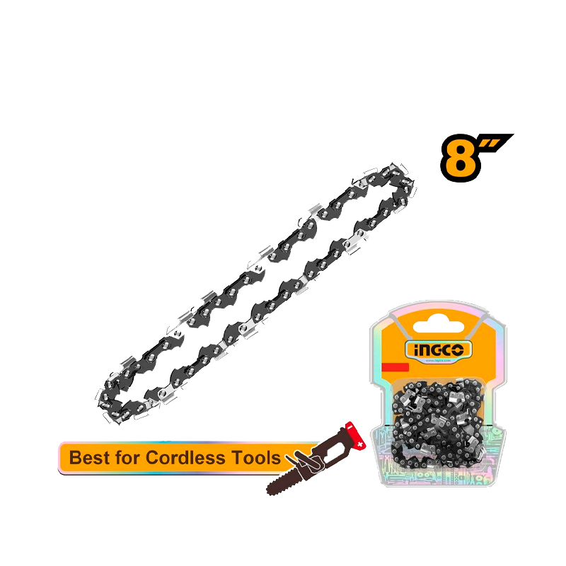 Cadena para motosierra de 8" en marca INGCO, AGSC50801
