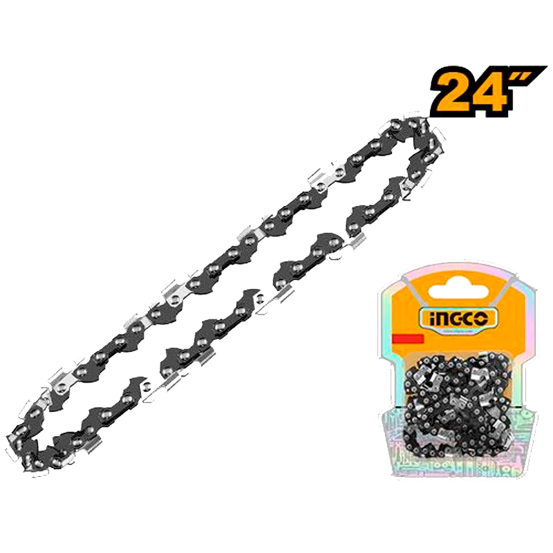 Cadena para motosierra de 24" en marca INGCO, AGSC52401