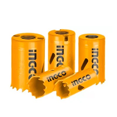 Kit de brocas sierras bimetalicas de 7 piezas marca INGCO, AKH0071