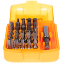 Juego de 30 puntas para desarmador marca y sujetador magnetico INGCO, AKSD08301