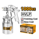 Pistola para pintar neumatica con sistema HVLP marca INGCO, ASG2101