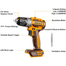 Atornillador inalambrico , 3/8", 20 voltios sin bateria y cargador, CDLI204531, INGCO