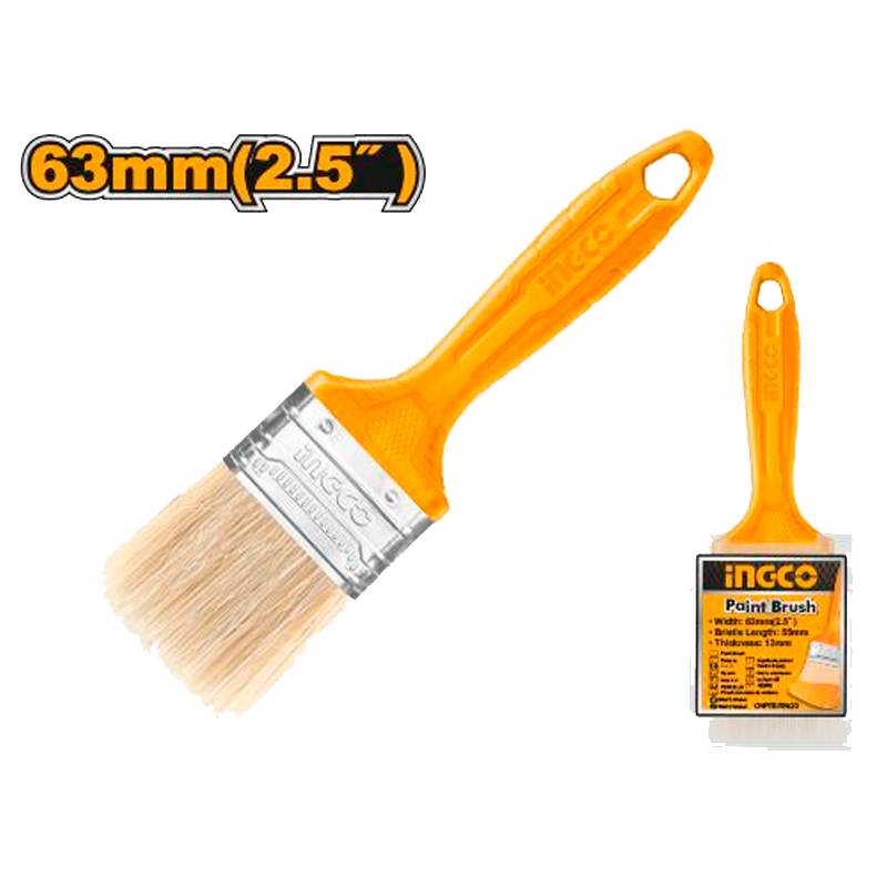 Brocha para pintar de 2.5" en marca INGCO, CHPTB78625