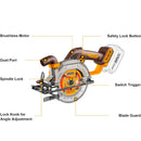 Sierra circular de 5 1/2" motor sin carbones (Brushles), INGCO, CSLI1402