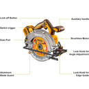 Sierra circular de 6 1/2" motor sin carbones (Brushles), INGCO, CSLI1652