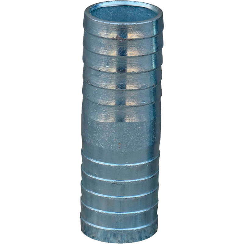 Conexión de unión para manguera de 1  1/4" marca RAIKER, CUMM11/4A