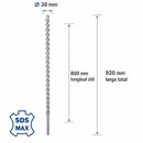 BROCA SDS MAX 28 X 920MM RAM X BOSCH H009019